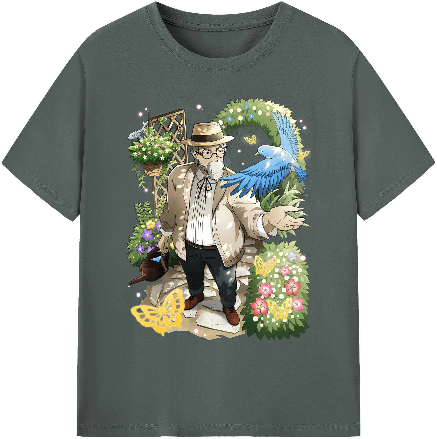 （画像用） 文豪ストレイドッグス Bungo Stray Dogs 綿100％ メンズ半袖Tシャツ｜肌触りやわらか＆通気性